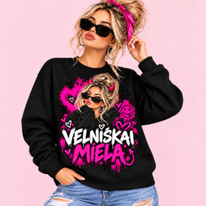 velniškai miela