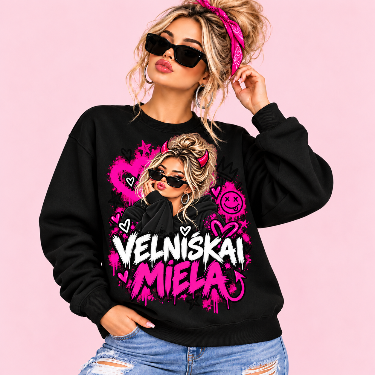 velniškai miela velniškai miela